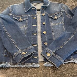 Baccini Dark Blue Denim Jacket